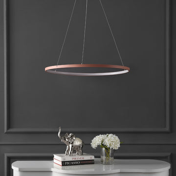 Brice Modern Contemporary Iron Integrated LED Pendant